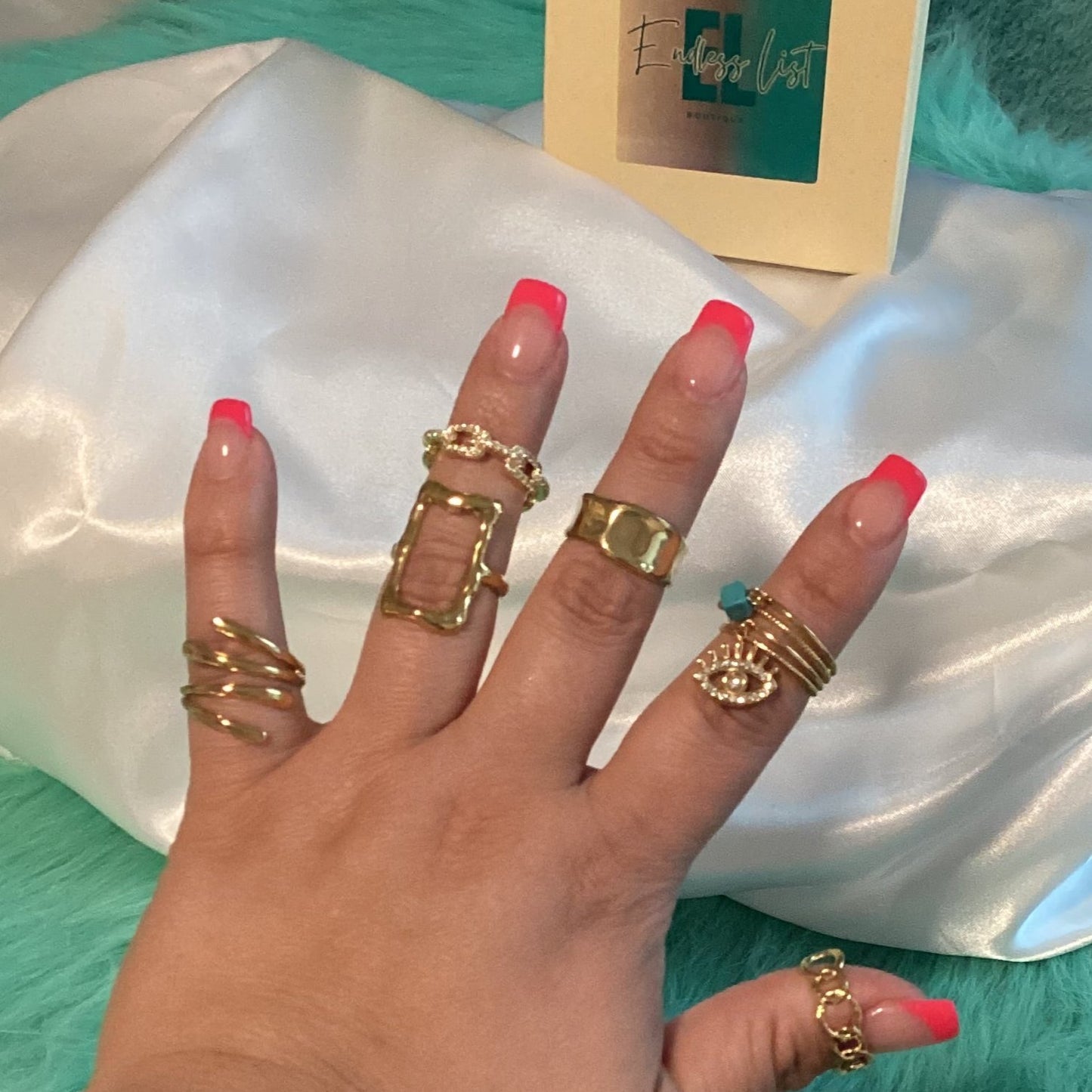 Aditi Rings-6 Styles available in Color Gold