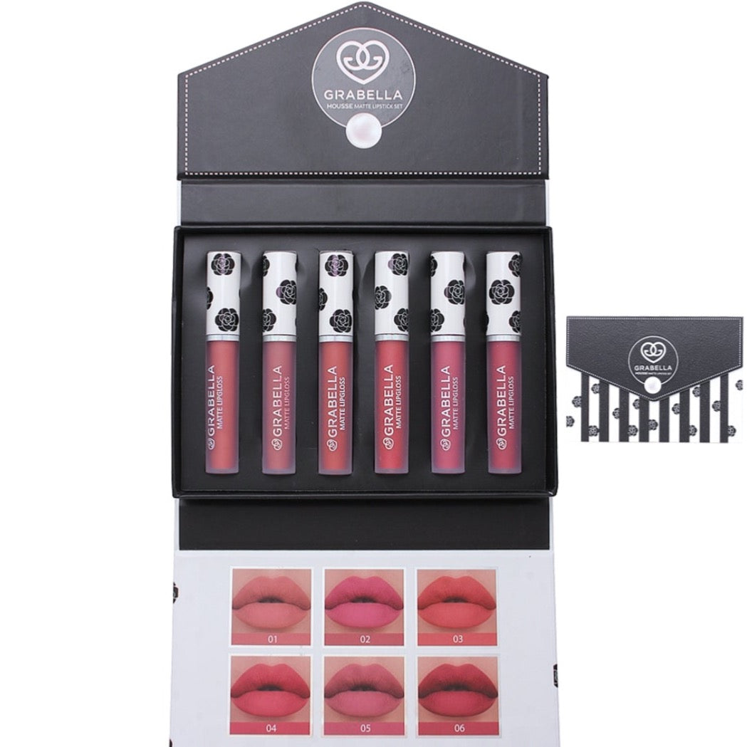 Grabella Mousse Matte Lipstick Set