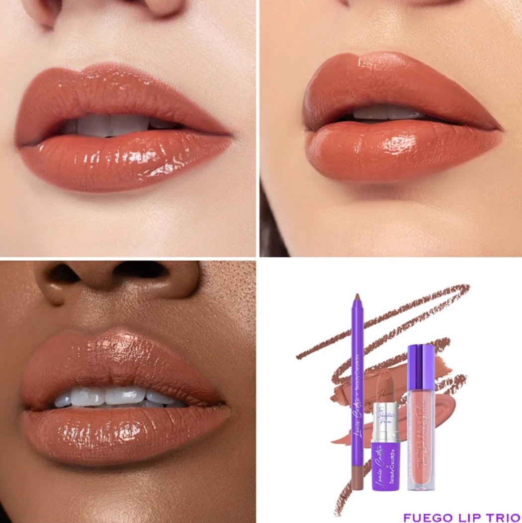 Beauty Creations X Louie Castro- Fuego Lip Trio