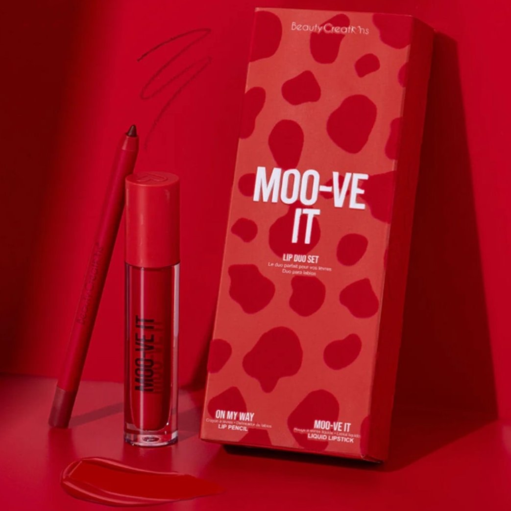 Beauty Creations- Moo-Ve It -Lip Duo Set