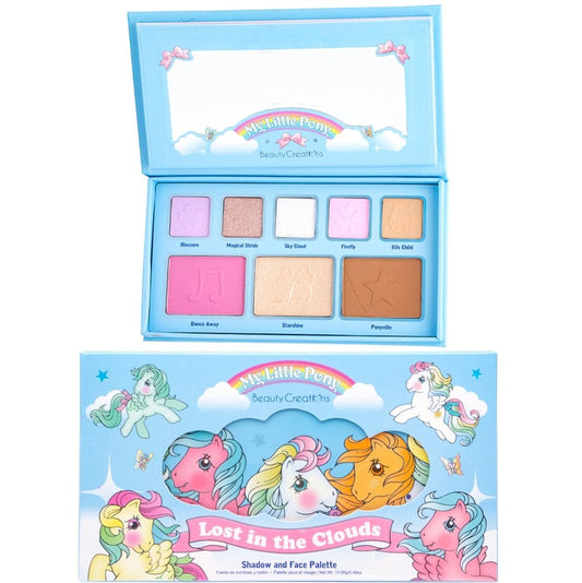 Beauty Creations x My Little Pony "Lost in the Clouds" Shadow and Face Palette