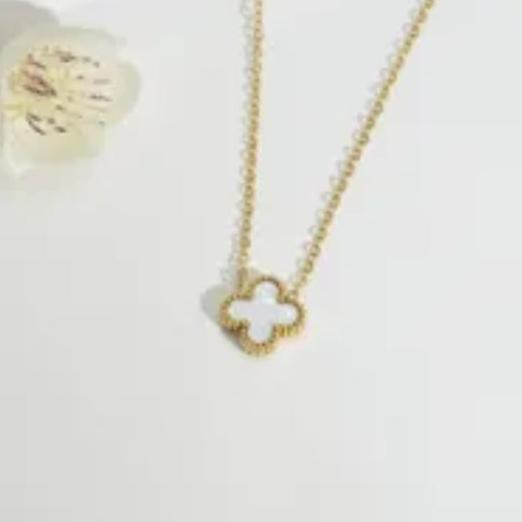 Meli Necklace-White