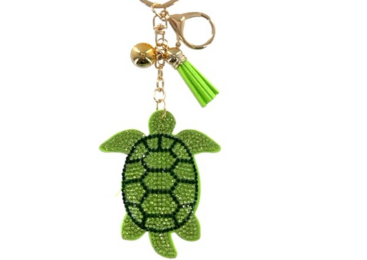 Turtle Keychain-Green