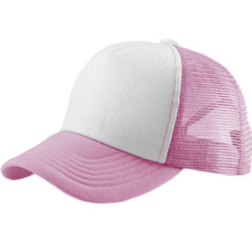 Summer Trucker Cap-Pink