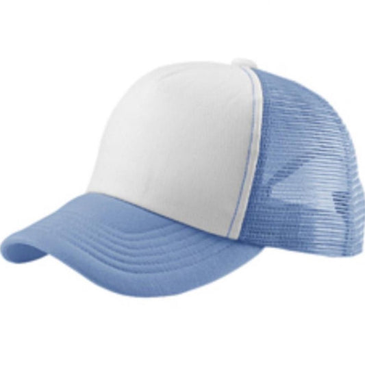 Summer Trucker Cap-Sky Blue