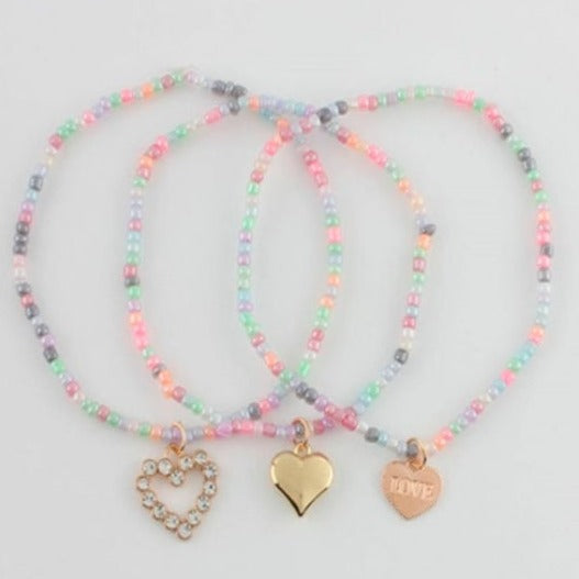 Nicole 3PC Anklet- Multicolor