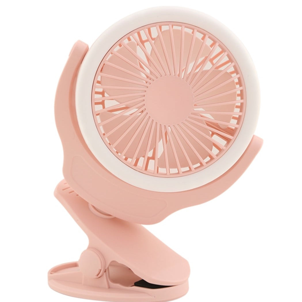 Multi Angle Clip Fan- Pink