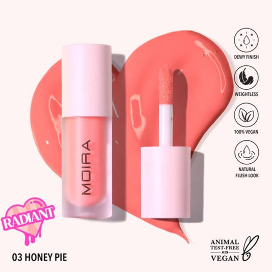 Moira Love Steady Liquid Blush-Honey Pie