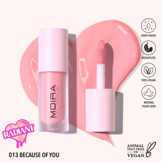 Moira Love Steady Liquid Blush- Because Of You