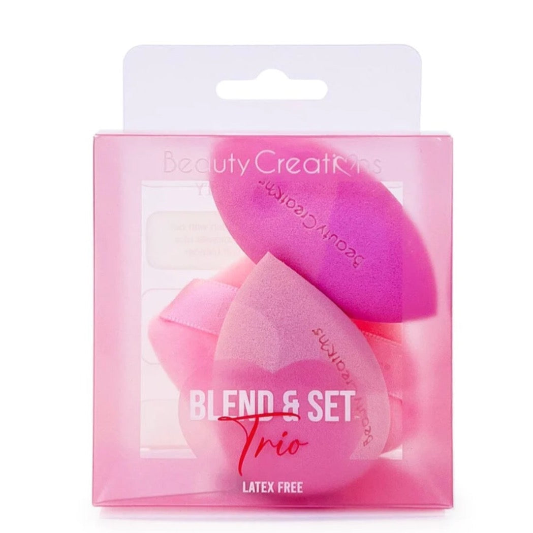 Beauty Creations- Blend & Set Trio