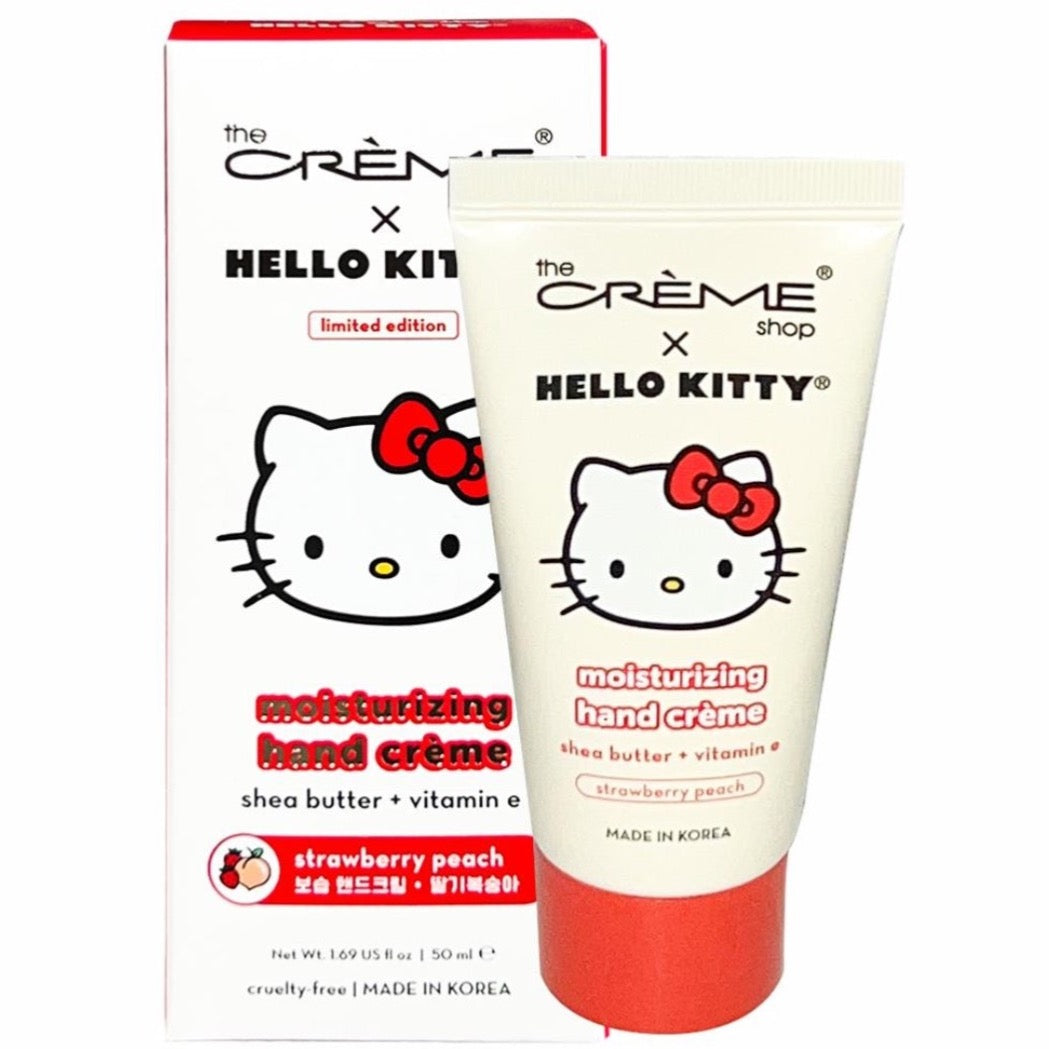 The Crème Shop X Hello Kitty Moisturizing Hand Cream-Strawberry Peach