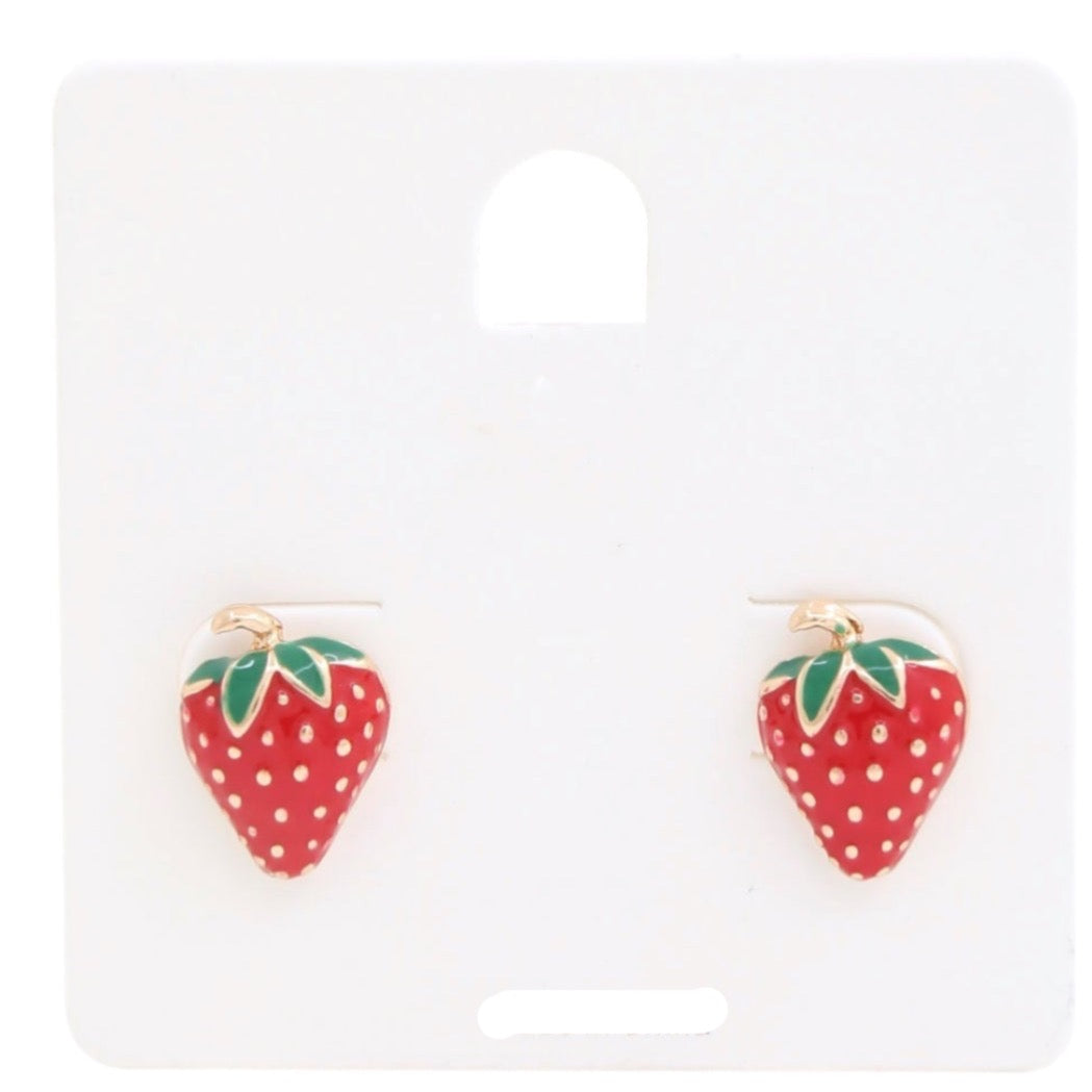 Strawberry Earrings