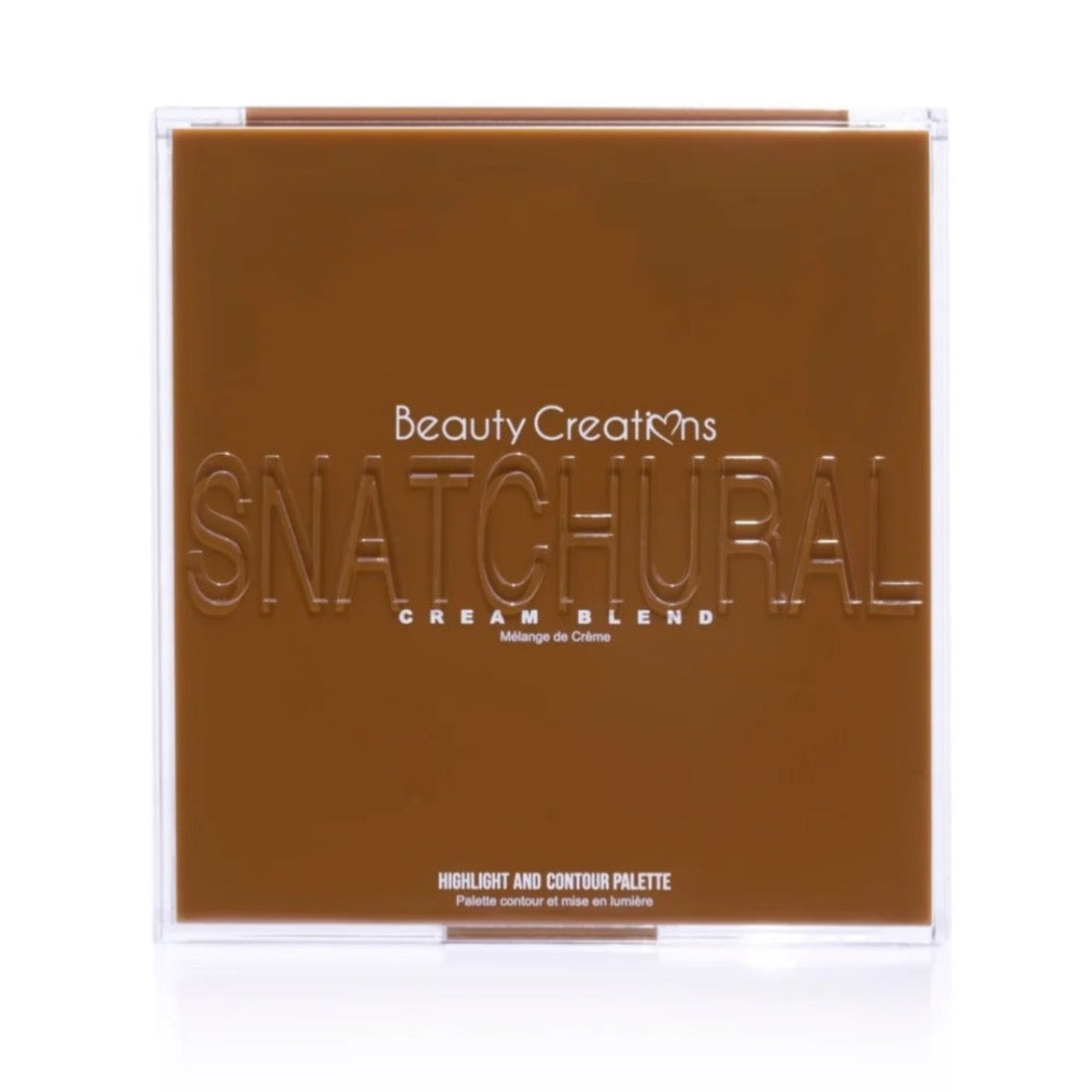 Beauty Creations-Snatchural Bronze Palette and Brush Set